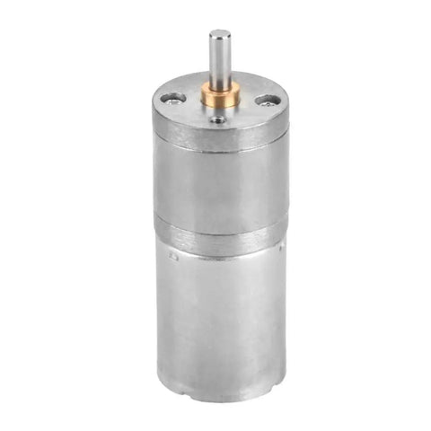 12V DC Gear Motor With Encoder 60RPM 25mm Diameter Precision Metal Gearbox Low Noise High Torque For Electronic Locks DIY