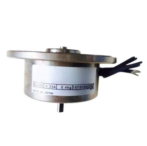 Side view of Industrial Magnetic Powder Clutch And Electromagnetic Brake ZX 2.5YH ZX 5YS For Heavy Duty Machinery on white background.