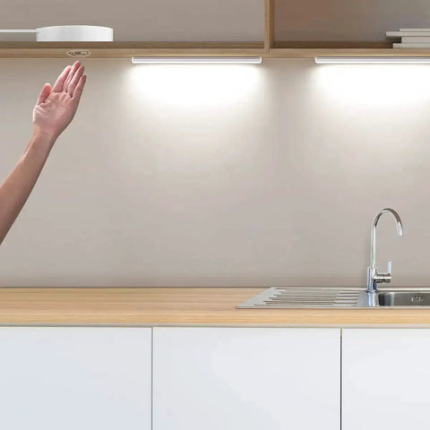 Hand activating Wood Panel Penetrating Touch Sensor LED Dimmer Switch with Hand Sweep Control 12V-24V 60W for seamless lighting