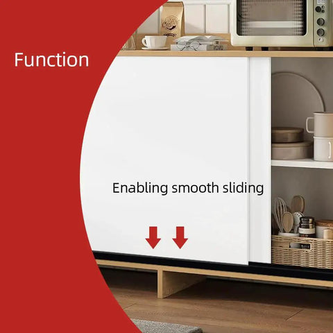 Sliding Door Track Kit For One Quarter Inch Thick Panels, U Channel Rubber For Sliding Cabinet And Closet Doors, Black, 4 Feet, PVC Waterproof And Wear Resistant, Withstanding High And Low Temperatures For Smooth Durable Sliding