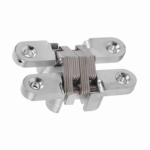 180 Degree Zinc Alloy Hidden Folding Door Hinges For Cabinets And Sliding Doors Built Tough Rustproof Stainless Steel Construction