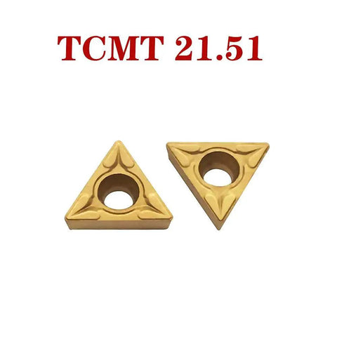 Pro Grade TCMT2151 Carbide Turning Inserts Set Of 20 For CNC Lathes 110204 S08K S10K S12M STFCR11 Tin Coated Long Life