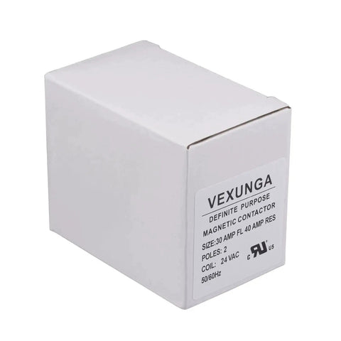 Box packaging for 2 Pole 30 Amp 24 VAC Coil AC Contactor For Air Conditioner Compressor And Condenser Units