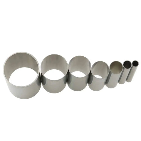 7 Piece Stainless Steel Clay Hole Cutter Set With Round Punches From 3mm To 16mm for Pottery, Ceramics, and DIY Crafts.