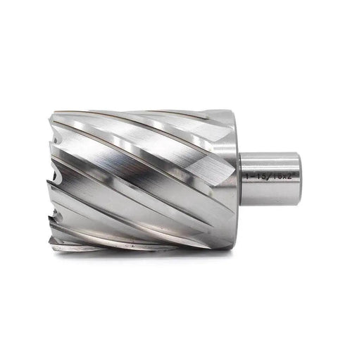 Heavy Duty Annular Cutter For Magnetic Drill Press By OSCARBIDE One And Fifteen Sixteenths Inch Cutting Diameter Two Inch Depth Of Cut