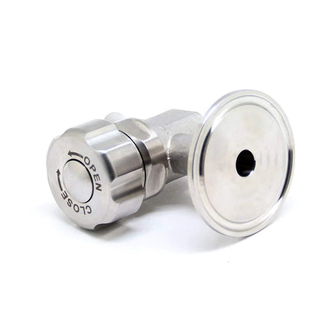 QiiMii 1.5'' SS304 stainless beer sampling valve with clamp-end