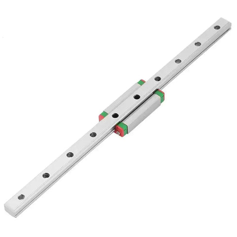 200mm LML9H Miniature Linear Guide Rail, 9mm Width Linear Motion Rail with Slide Block, 4 - Point Contact Design