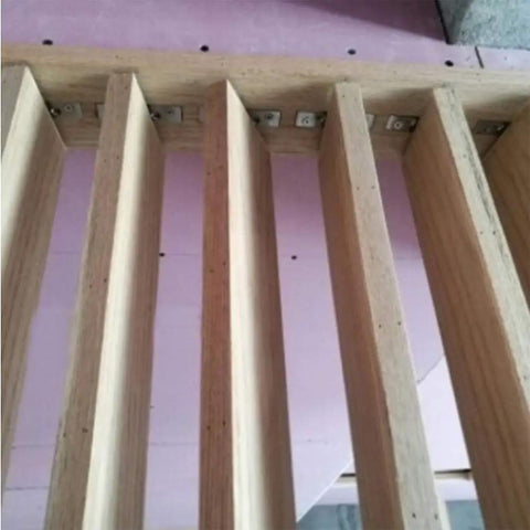 Heavy Duty Hidden Door Pivot Hinge Set 360 Degree Rotation Stainless Steel Center Shaft Hinges installed in wooden frame