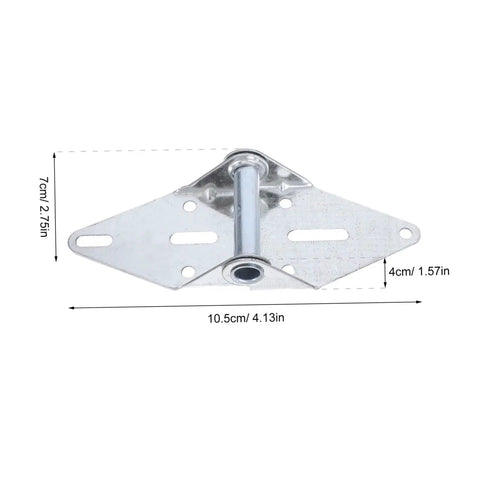 Beefy 2 Pack Heavy Duty Garage Door Hinges With High Load Capacity, metal hinge dimensions, for residential and light commercial use