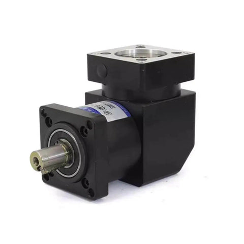 90 Degree Planetary Reducer Gearbox for Nema 23 Stepper and Servo Motors with Ratios 3 4 6 10, PXW57 Compatible