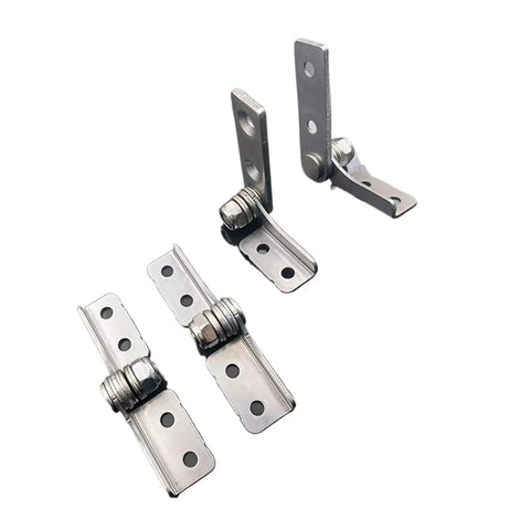 304 Stainless Steel Adjustable Torque Hinge For Equipment Positioning Industrial Pivot Heavy Duty Furniture Hinge 0.4 To 2.5 Torque Range Pro Grade DIY Woodworking A14, showing multiple hinges in different positions