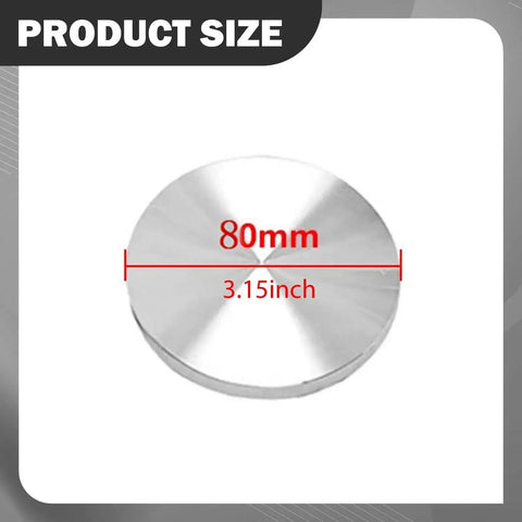Reciprocating Linear Actuator Aluminum Plate End Connector Replacement product size 80mm