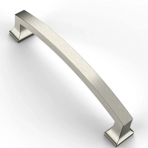 10 Pack 5 Inch Cabinet Handles Brushed Satin Nickel Center To Center 128mm Pulls For Cabinets Cupboards And Drawer Fronts Kitchen Hardware