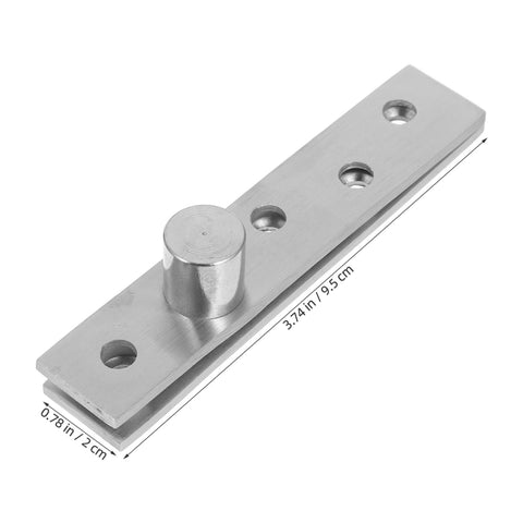 Heavy Duty Concealed Door Pivot Hinge In Stainless Steel Rotatable Hidden Hinge For Cabinet And Bookcase Doors Surface Mount