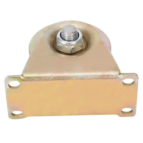 Front view of Two Pack 60mm Sliding Gate Rollers With Steel V Type Wheel, Heavy Duty Gate Wheel With Quiet Operation shown above.