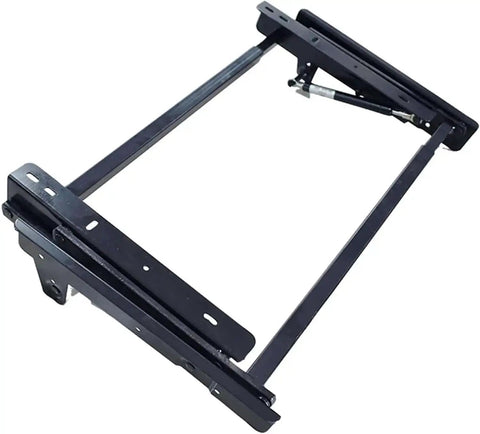 Lift Up Top Coffee Table Kit With Solid Metal Frame And Spring Hinge, showing steel frame and hydraulic hinge for DIY conversion