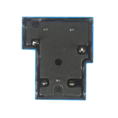 Bottom view of 12V DC General Purpose Power Relay, 4 Pin Normally Open Form A, Miniature SPST Relay