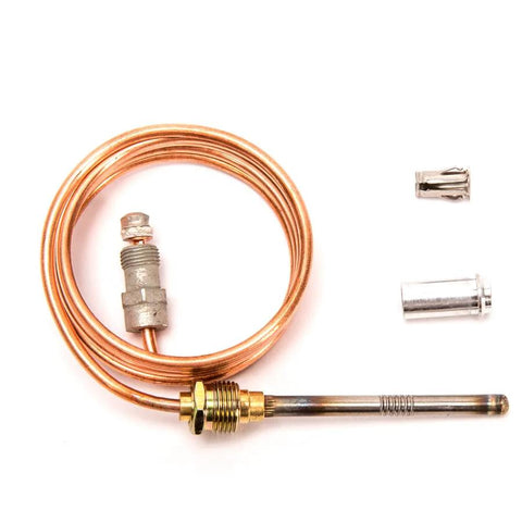 Honeywell CQ100A1039 replacement thermocouple, 30-inch copper tube with brass threaded fitting