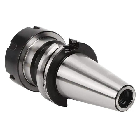 CAT40 ER40 80 CNC Tool Holder Lathe Collet Chuck, metal finish, robust design, ideal for industrial metalworking projects