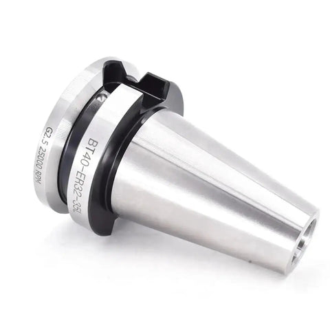 Front view of DIN69871 Short Cone Tool Holder For CNC Lathe With Built In Collet Chuck SK40 CAT4 BT40 BT30 ER32 35L Length for precision milling