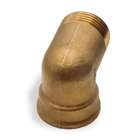 Brass Elbow Pipe Fitting Three Quarter Inch Male To Three Quarter Inch Female 90 Degree Connector For Repair, No Fuss Install