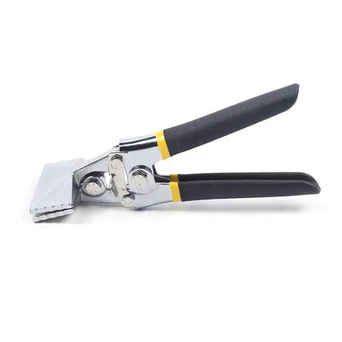 Two Pack 75mm Bending Pliers With Straight And Elbow Handles For Sheet Metal Bending Flat Jaw Welding Job Ready Pliers