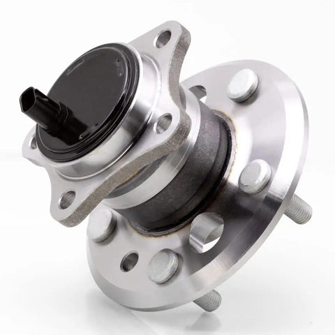 Rear Right Wheel Hub Bearing Assembly With ABS, 5 Lug Bolts, Fits 2004 2006 Lexus ES330, 2007 2012 ES350, 2002 2003 ES300, front view