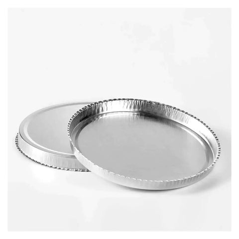 Disposable Aluminum Foil Weighing Pan For Laboratory Moisture Analysis, 90Mm Diameter, Box Of 50, Lightweight Aluminum Pan