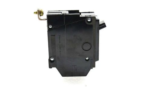 Side view of THQB1120 Miniature Single-Pole Circuit Breaker 20A 120/240VAC 10kAIC Thermal-Magnetic Trip Bolt-On Mount