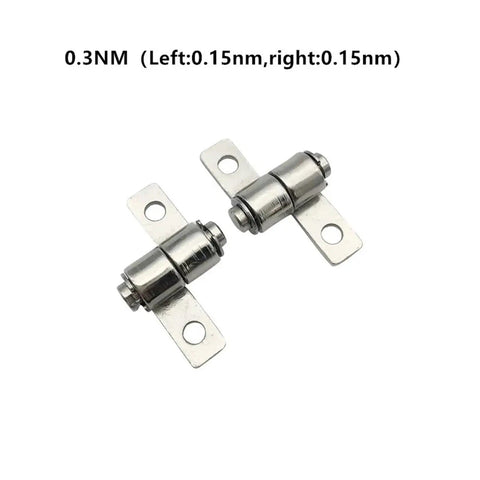 Ball Bearing Door Hinges 1 Pair With 360 Degree Rotation And Friction Damping 0.3Nm Torque Silent Operation Durable Interior Exterior Hinge Set For Residential And Commercial Doors on white background
