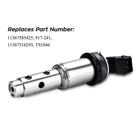 BMW VVT Engine Oil Control Solenoid Replacement Two Piece Drop In Kit For VANOS Easy Plug And Play Fits 328i 328xi 323i 325i 330i