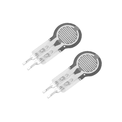 Haosie 2-pack force sensitive resistor discs, round 20g–2kg, thin-film pressure sensors