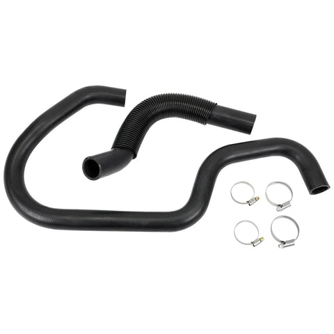 COOL STAR radiator hose kit; black upper and lower hoses with clamps for 2007–2014 GM SUVs