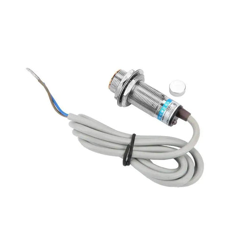 10mm Distance Measuring Capacitive Metal Proximity Sensor Switch with Two Wire Output, Normally Open or Closed, 18mm Diameter