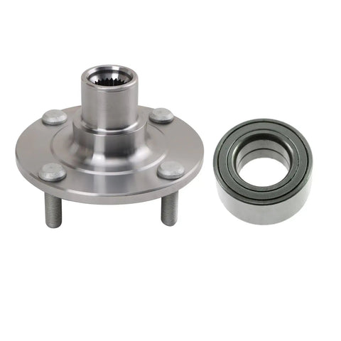 2 Piece Front Wheel Bearing And Hub Kit For 2000 Through 2006 Nissan Sentra Replaces Front Hubs And Bearings With OEM Grade Quality