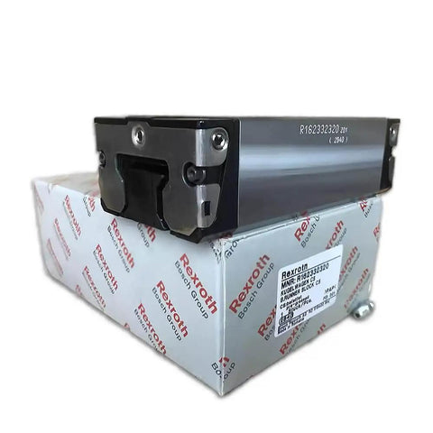 SLS Extended Ball Slider Block - Single Guide Slider Bearing Sealed linear slide unit R162332320, packaged with label visible.