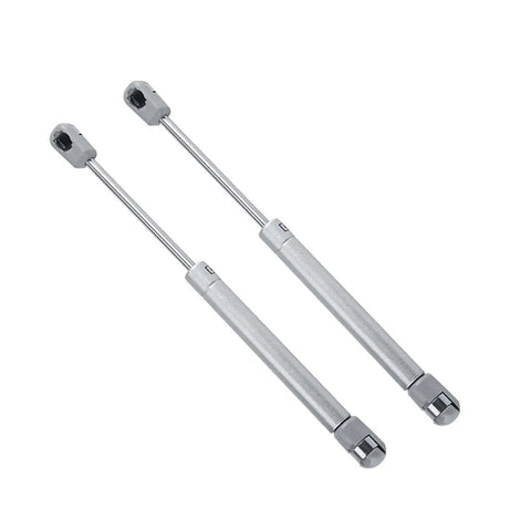 Soft Close Gas Stay Hinges for Cabinets and Storage Boxes, 2 Pack, 150N Lift Support With Thick Zinc Alloy Connector