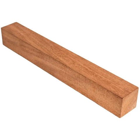 African Mahogany Wood Turning Blanks 1-1/2 Inch By 1-1/2 Inch By 12 Inches Kiln Dried Hardwood For Lathe Turning Spindle Blanks Pen Blanks And DIY Woodworking Four Piece Pack By Exotic Wood Zone