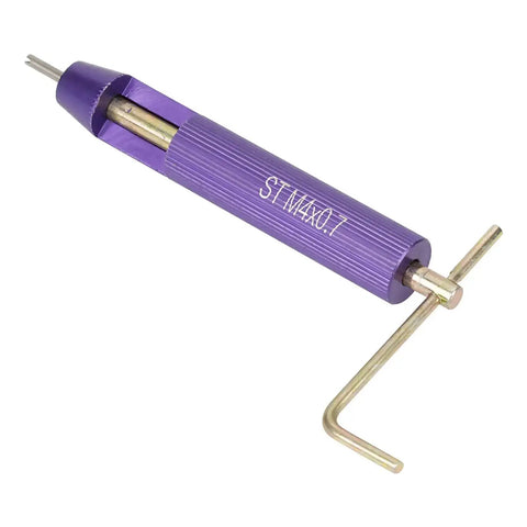 Installation tool from Stainless Steel M4 Helical Thread Inserts Set With Installation Tools And Drill Bit 50 Pcs Coiled Wire Thread Repair Kit