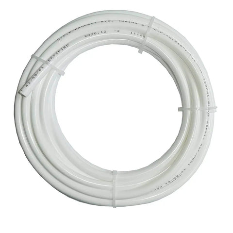 3/8 Inch OD White RO Water Filter Tubing 16.4 Ft PE For Home Reverse Osmosis Systems Drinking Water Filters Coffee Makers