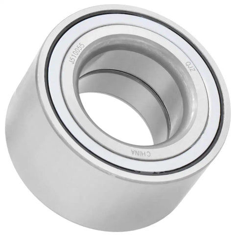 Close-up of 2 Pack Front Wheel Bearing Kit Compatible With Hyundai Accent 2000 To 2020, Kia Rio, showing bearing details.