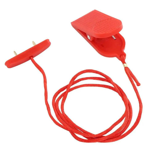 Treadmill Key 2 Pack With Magnetic Emergency Stop Switch Universal Fit Double Insert Design For JX ZXCH ISPO Treadmills Secure Magnetic Clip