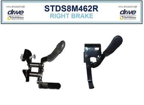 Drive Medical black right brake assembly for Silver Sport wheelchair, 2 lb