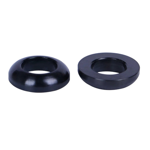 Titanium M6 Washer Set Black TC4 Grade 5 Concave And Convex Washers 12Mm Outer Diameter 7Mm Inner Diameter 3Mm Thick