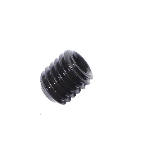 Close-up of 10 Piece Set Screws 7/16-14 X 3/8 Inch 304 Stainless Steel Allen Head Hex Socket Grub Screws With 7/32 Inch Allen Wrench