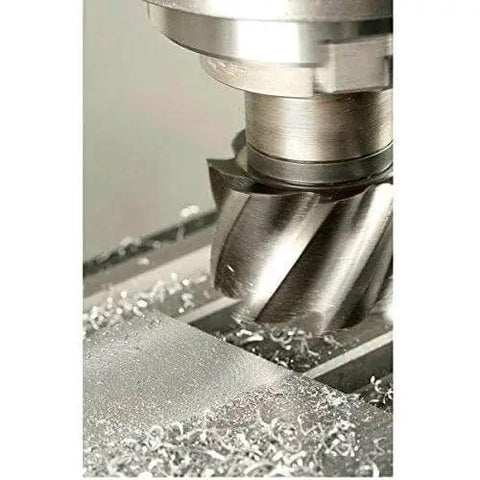 2-1/4 Inch HSS Shell End Mill with 1-1/2 Inch Length Of Cut Right Hand Arbor Mounted Cutter for Milling Machines in operation