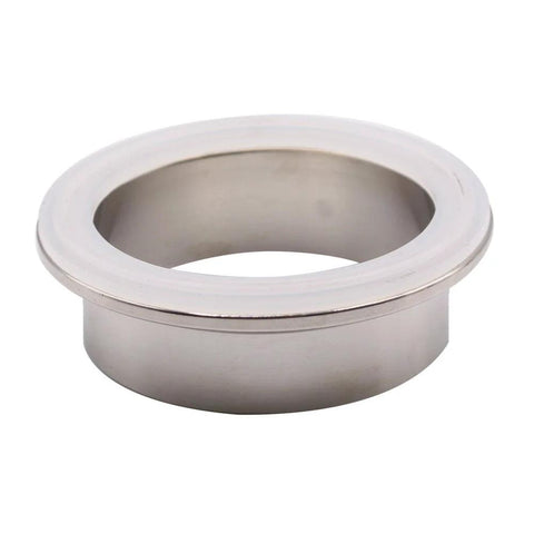 DERNORD stainless steel 304 sanitary long-weld clamp ferrule for Tri-Clamp, 76.5 mm tube OD