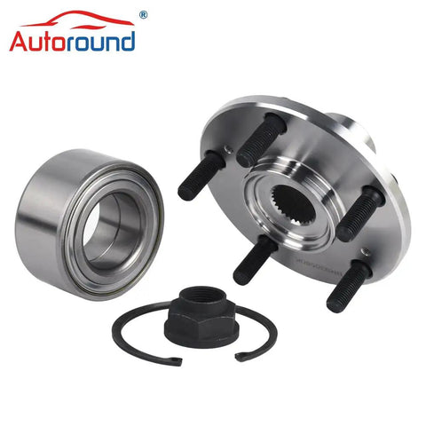 Pair BR930580K Front Wheel Bearing And Hub Assembly For Honda CR V 2002 2006 And Element 2003 2011 Fits 5 Lug 4 Point 5 Bolt Circle