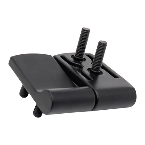360 Degree Torque Hinges Friction Positioning Hinge For Cabinets And Doors Matte Black Zinc Alloy Industrial Quality