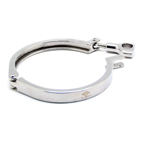 QiiMii 13MHHM stainless steel 304 single-pin heavy-duty tri-clamp with wing nut for ferrule TC 4 inch